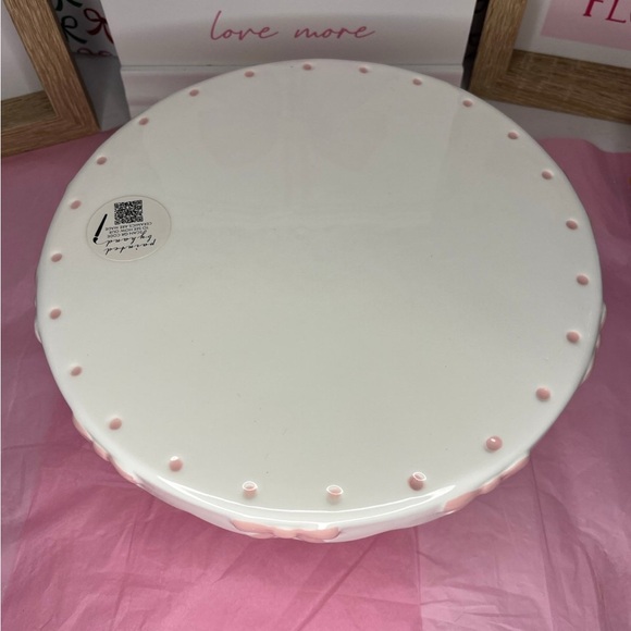 Dining | Pink Bow Cakedessert Stand Riser | Poshmark
